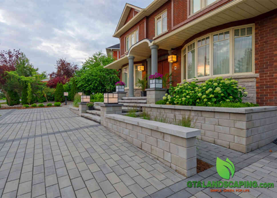 Interlocking Stone Installation - Toronto 's GTA Landscaping